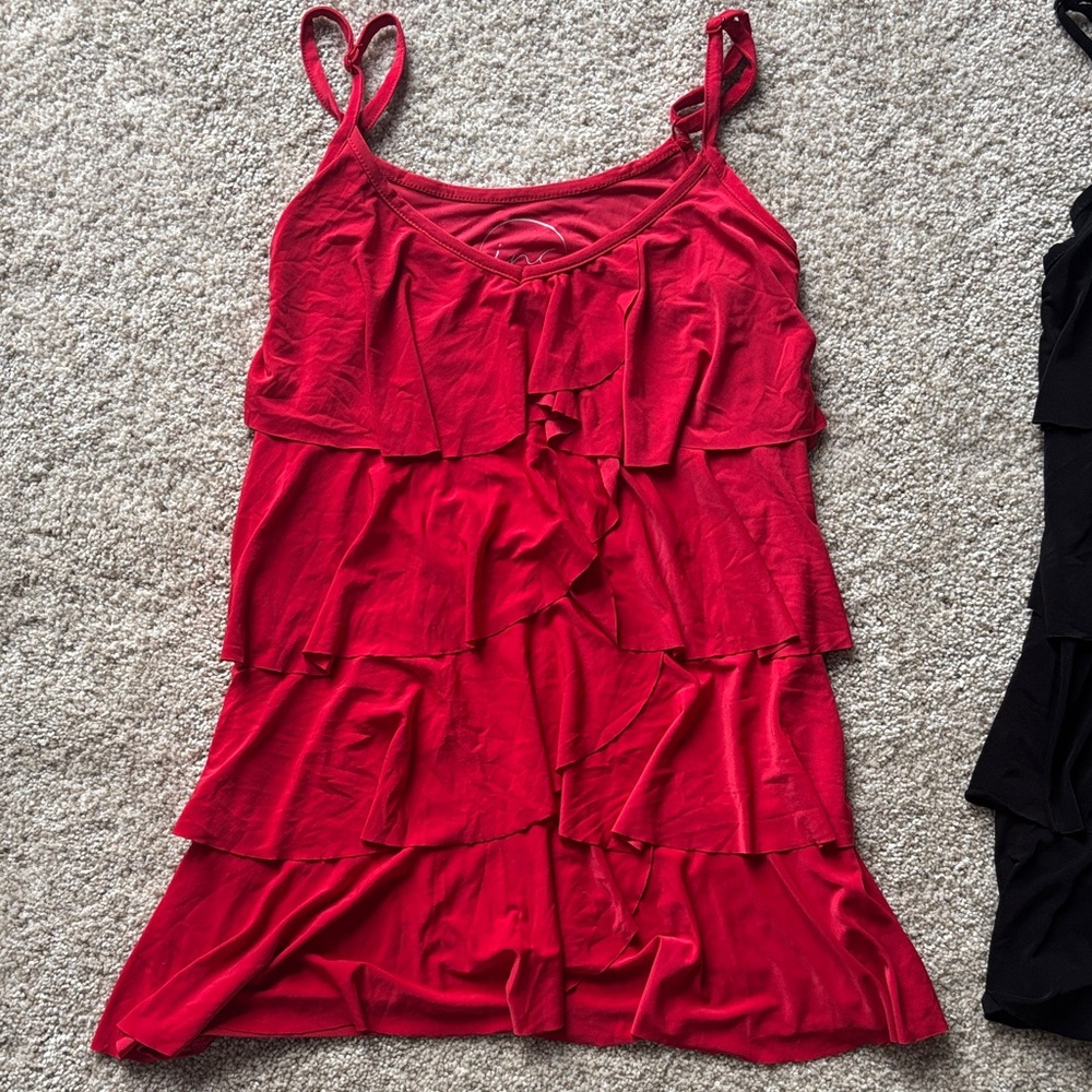 INC Ruffle Tank